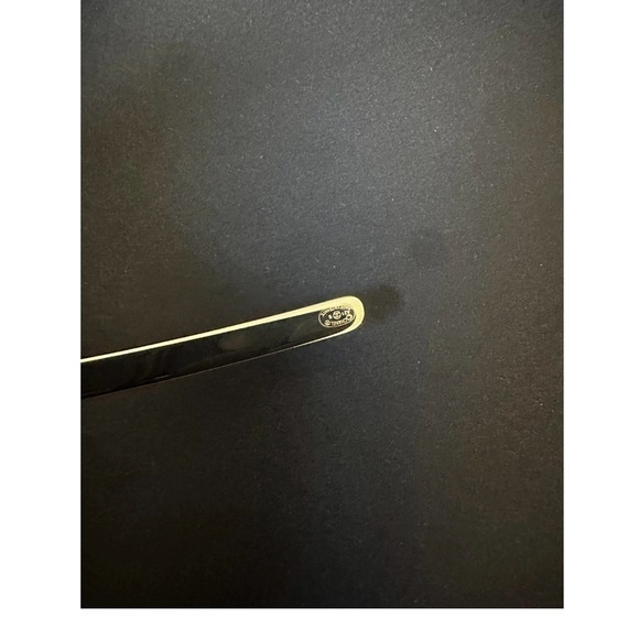 CHANEL Gold Logo Hair Clip